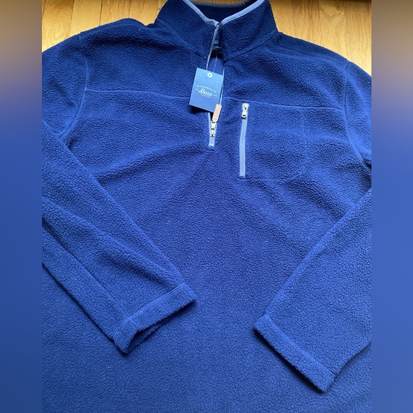 NWT G.H. Bass & Co. Mens Fleece Pullover Sweater~Blue~ Size~ XXL - Picture 1 of 1